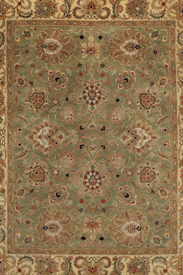 Mumtaz-Agra Pistachio Area Rug