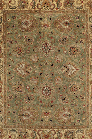 Mumtaz-Agra Pistachio Area Rug