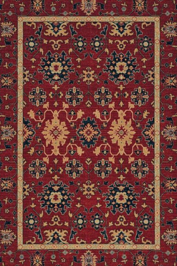 Metropolis-Ushak Classic Red Area Rug