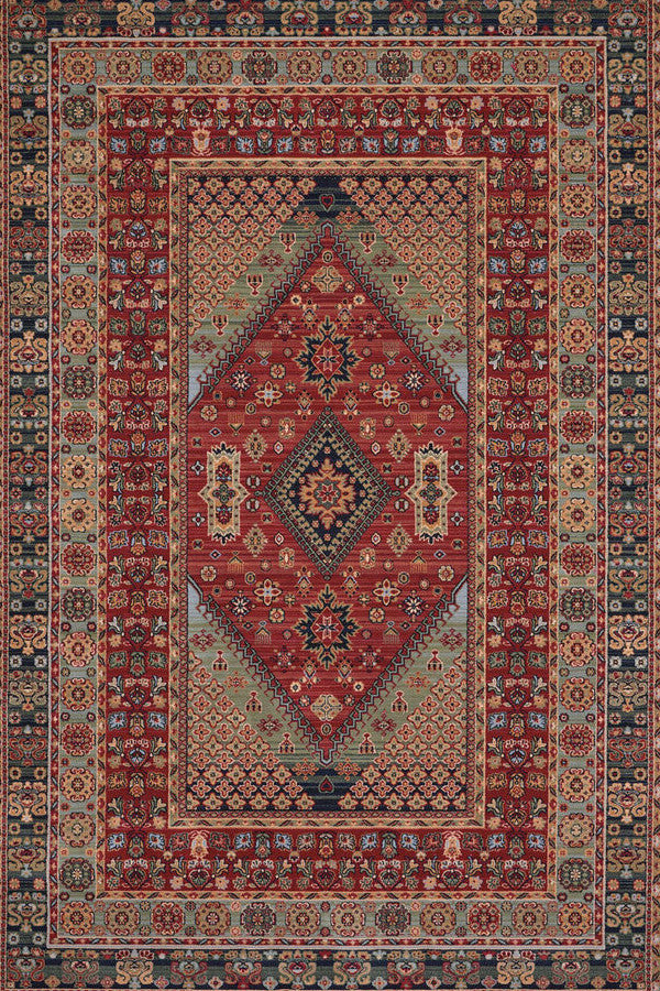 Lineage-Heriz Rust Mist Area Rug