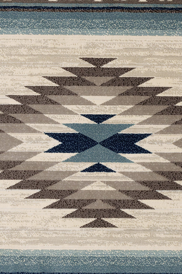 Jules-Navajo Silver Area Rug