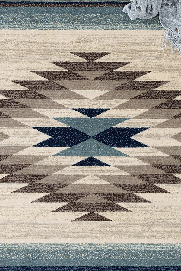 Jules-Navajo Silver Area Rug