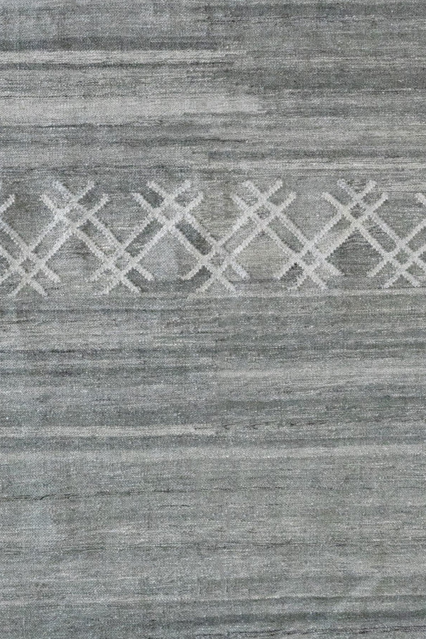 Vintage Moroc Indigo Gray Area Rug