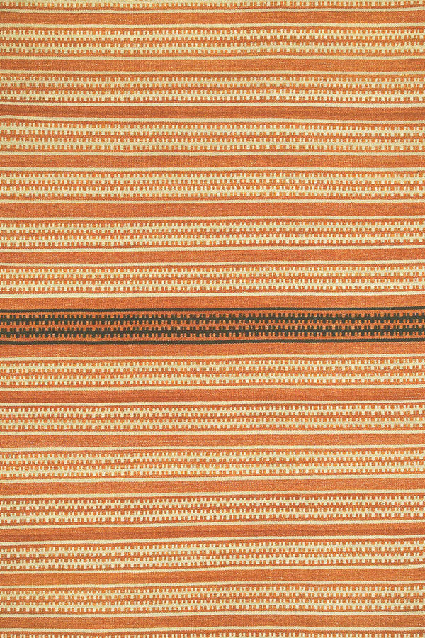 Dokka Stripe Saffron Kettle Area Rug