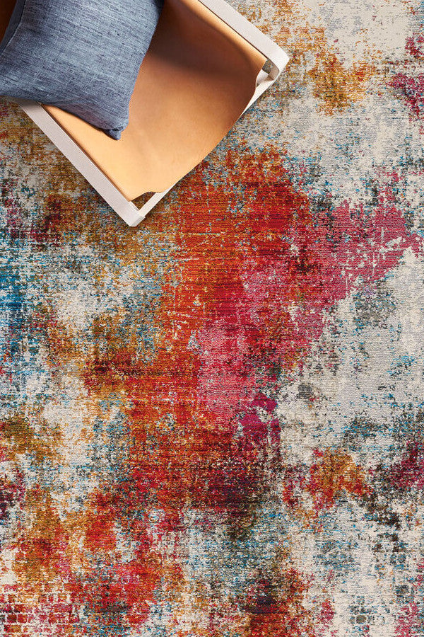 Fuego-Alonso Fire Multi Area Rug