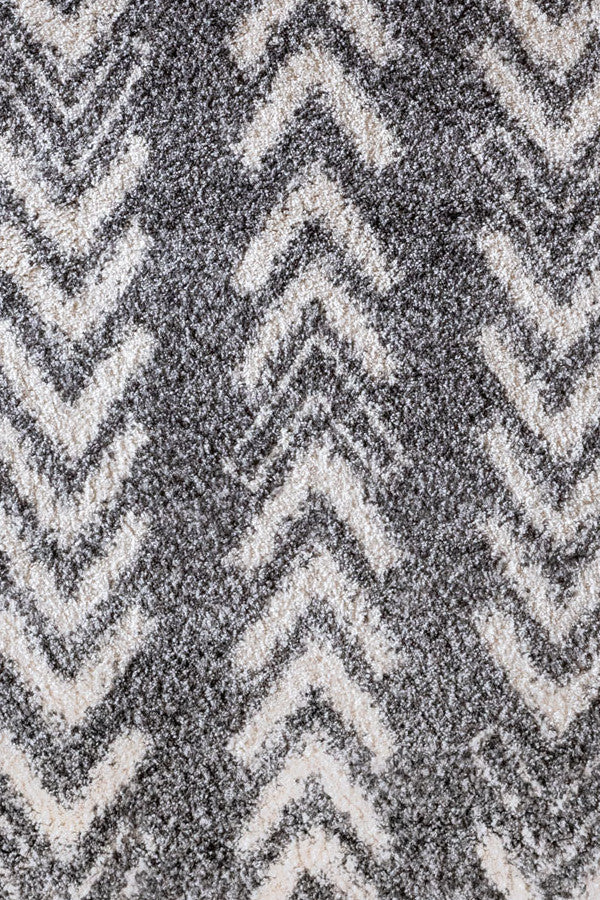 Arrows Gray Area Rug