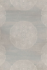 Finesse-Mandala Silver Area Rug