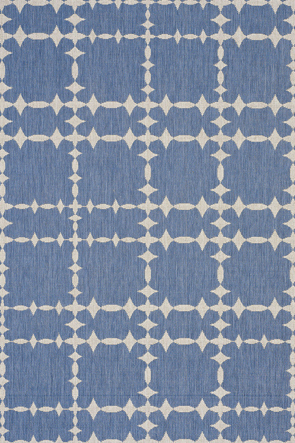 Finesse-Tower Court Capri Blue Area Rug
