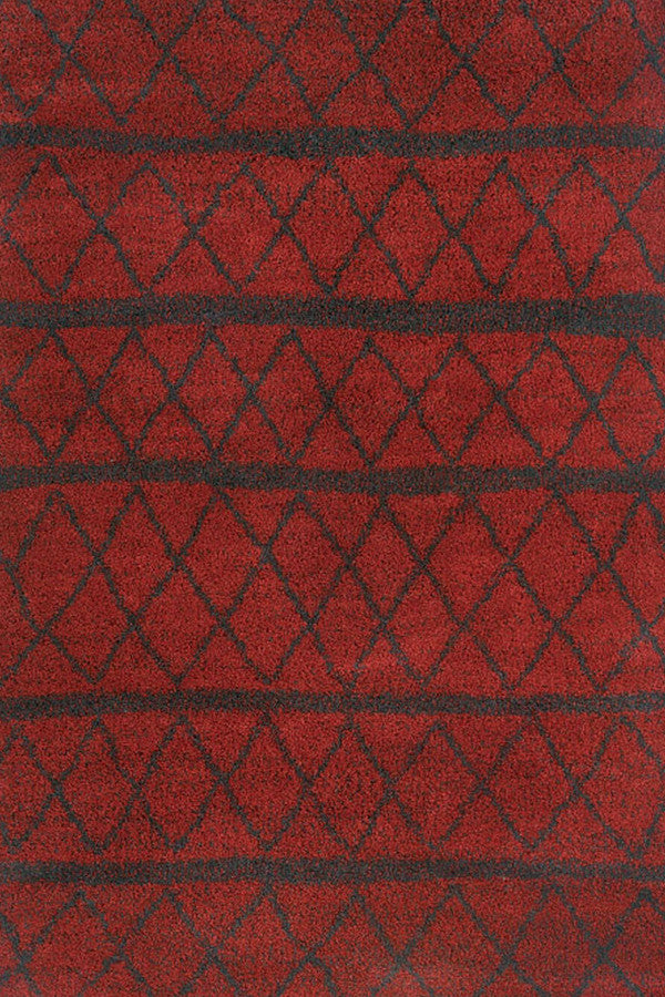 Tangier Red Area Rug