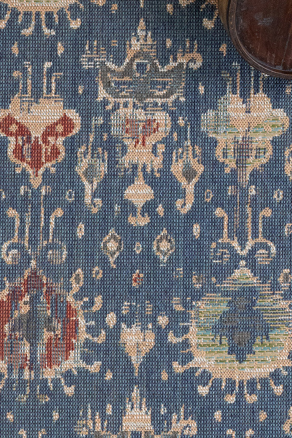 Captiva-Ikat Navy Area Rug