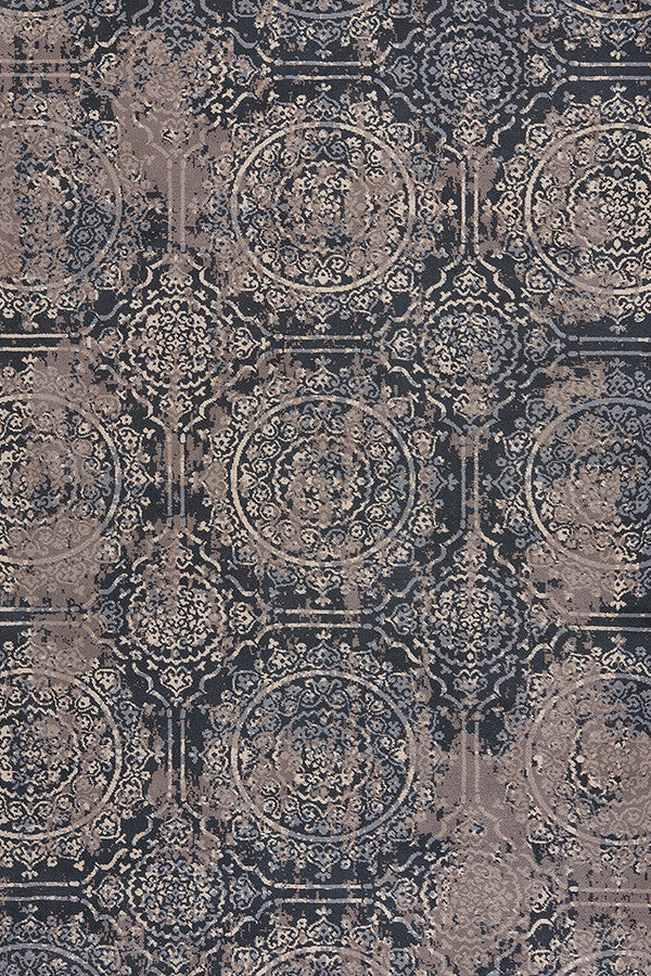 Spencer-Crown Charcoal Area Rug
