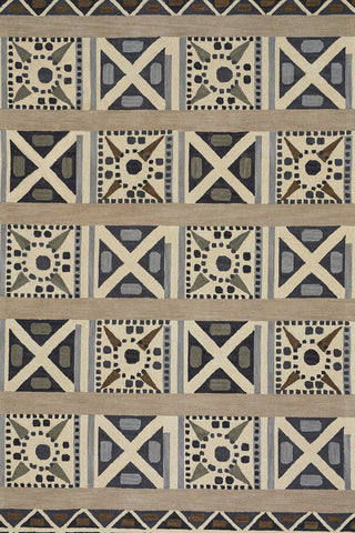 Clayton Greige Area Rug