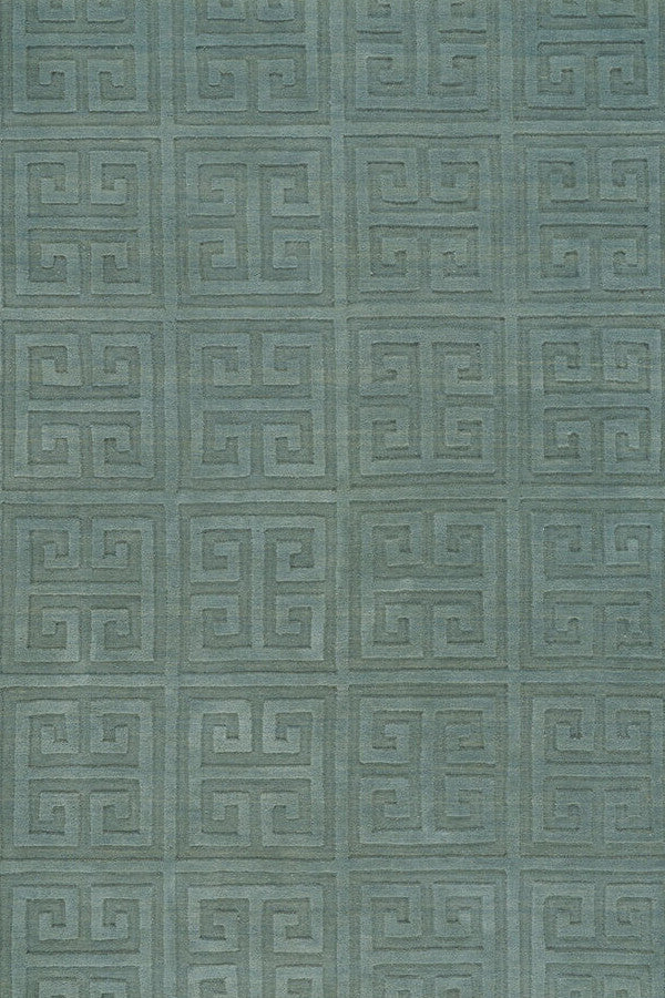 Arcade-Stamp Lt. Green Area Rug