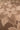 Brown area rug 2'3" X 8 - close-up of pattern and texture