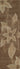 Brown Transitional area rug 3'6" X 5 - detail shot showing pile and weave