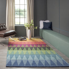 Delhi DL-59 Red Wool Hand-Tufted Area Rug – 100% Wool Indoor Rectangle Rug