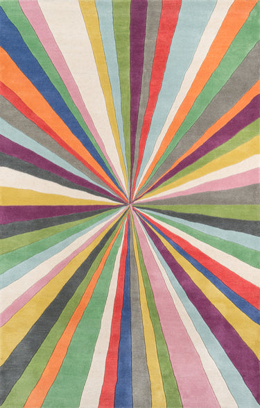 Multi Delhi Hand - Tufted Area Rug by Momeni, 8' X 10'