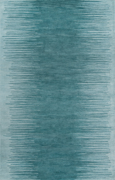 Delhi Aqua Area Rug - DL-63 Hand - Tufted, 8' X 10'