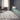 Grey area rug 2'3" X 8 - corner detail and border