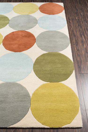 Multi area rug 2'3" X 8 - close-up of pattern and texture