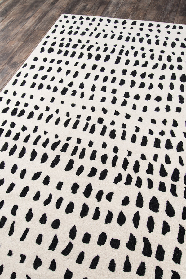 Delmar Ivory Runner Rug - DEL11 Hand - Tufted, 2'3
