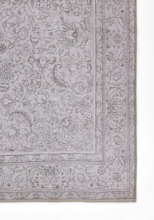Erin Gates Polyester Area Rug From Dorset, Grey 2' X 3' lifestyle