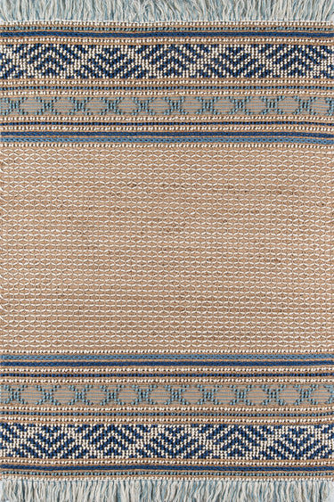Blue Esme Handwoven Area Rug by Momeni, 5' X 7'