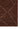 Brown area rug 8' X 10' - close-up of pattern and texture