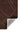 Brown Wool area rug 9' X 12' - overhead flat lay view