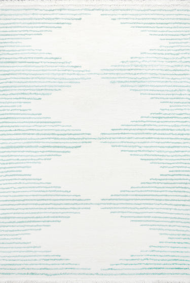 Ferris Aqua Area Rug - FRR-1 Machine - Made, 2' X 3'