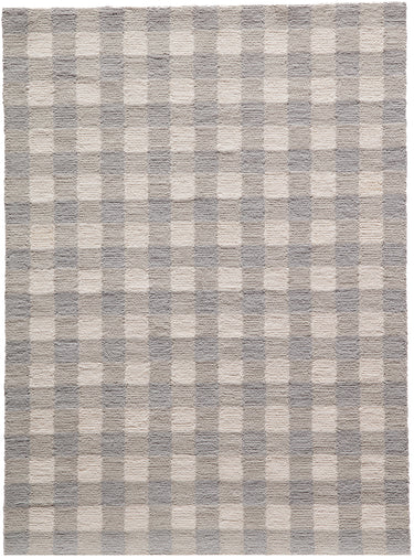 Geo India Grey Runner Rug - GEI31 Hand Made, 2'3" X 7'6" Runner