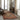 Navy Oriental area rug 5'3" X 7 - corner detail and border