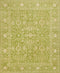 Green Wool & Silk Area Rug - AR3568