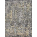 Grey Wool & Silk Area Rug - AR1718