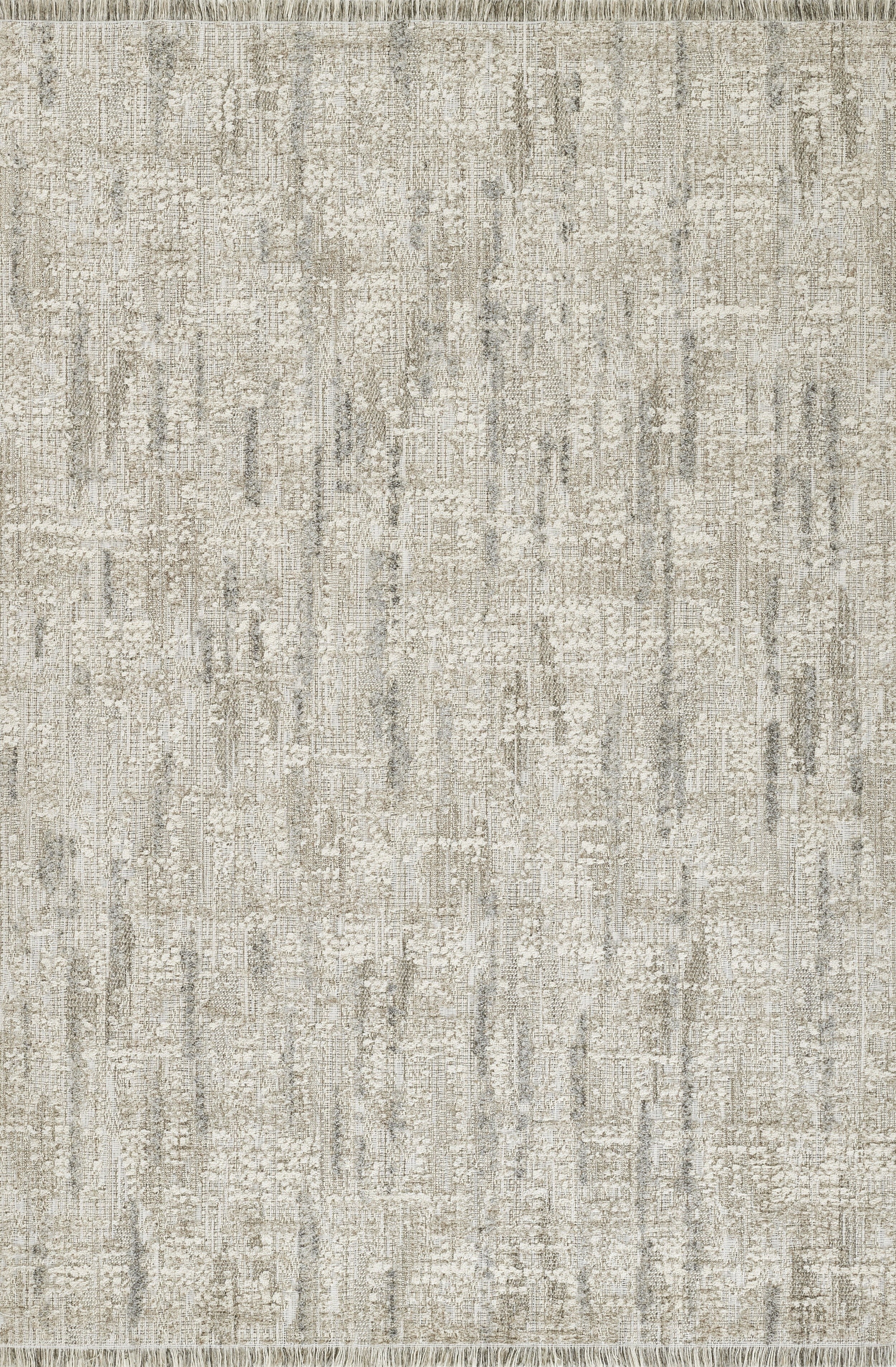Momeni Haim 100% Cotton Grey Area Rug, 5'3" X 7'