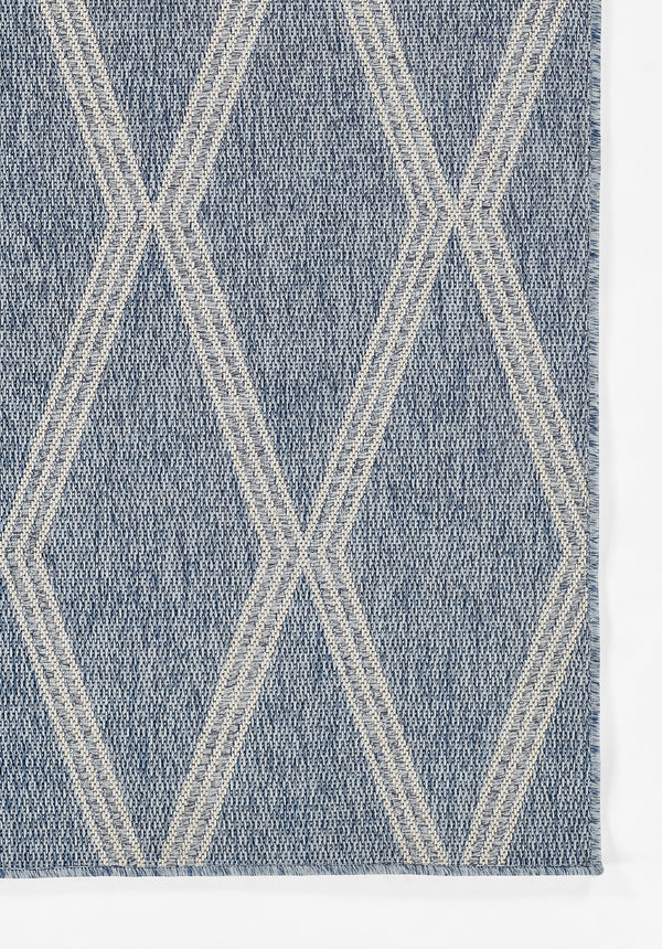 Momeni Hampton HAM-5 Blue Area Rug, 6'6