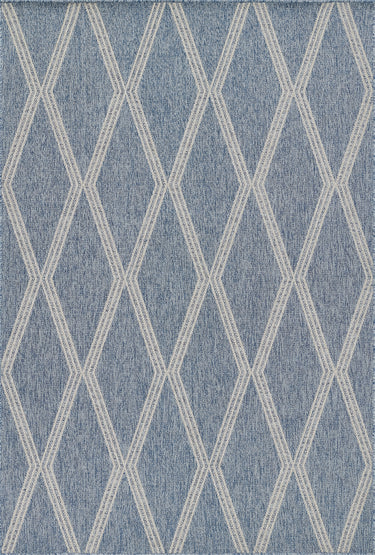 Blue Machine - Made Area Rug, Hampton HAM-5 8' X 10'