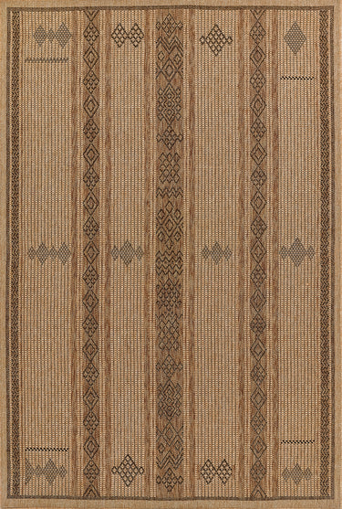 Natural Machine - Made Area Rug, Hampton HAM-6 2' X 3'