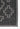 Black Transitional area rug 3'3" X 5 - close-up of pattern and texture