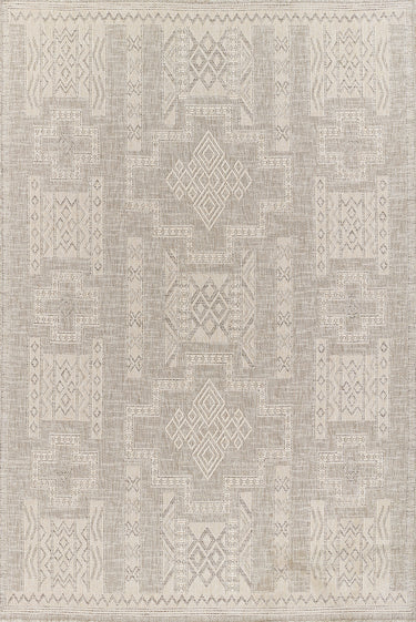 Hampton Grey Area Rug - HAM10 Machine - Made, 5'3" X 7'