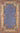 Blue Wool area rug 2' X 3' - styled in a living room