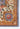 Blue Transitional area rug 4' X 4' - close-up of pattern and texture