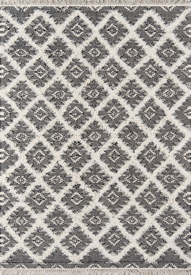 Momeni Harper 100% Wool Black Area Rug, 8'10" X 11'10"
