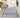 Blue Oriental area rug 8' X 10' - styled in a dining room