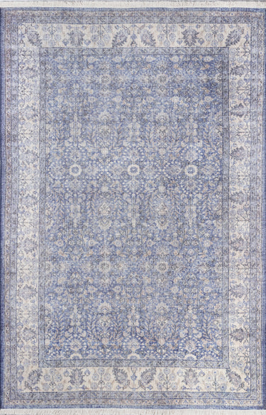 Blue Helena Machine - Made Area Rug by Momeni, 8' X 10'