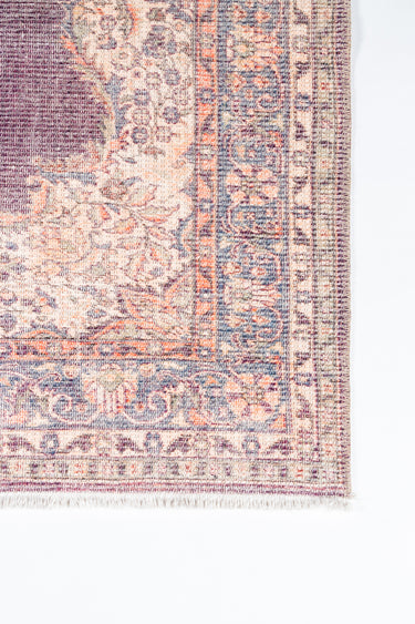 Jute area rug 3' X 5' - close-up of pattern and texture