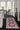 Purple Oriental area rug 5' X 8' - close-up of pattern and texture