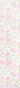 Multi Oriental area rug 2' X 3' - full product view on white background