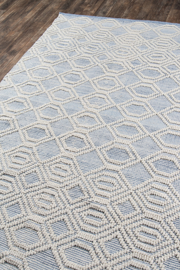 Blue Transitional Area Rug by Momeni, Hermosa 8'9
