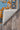 Blue area rug 1 2' X 3 - corner detail and border